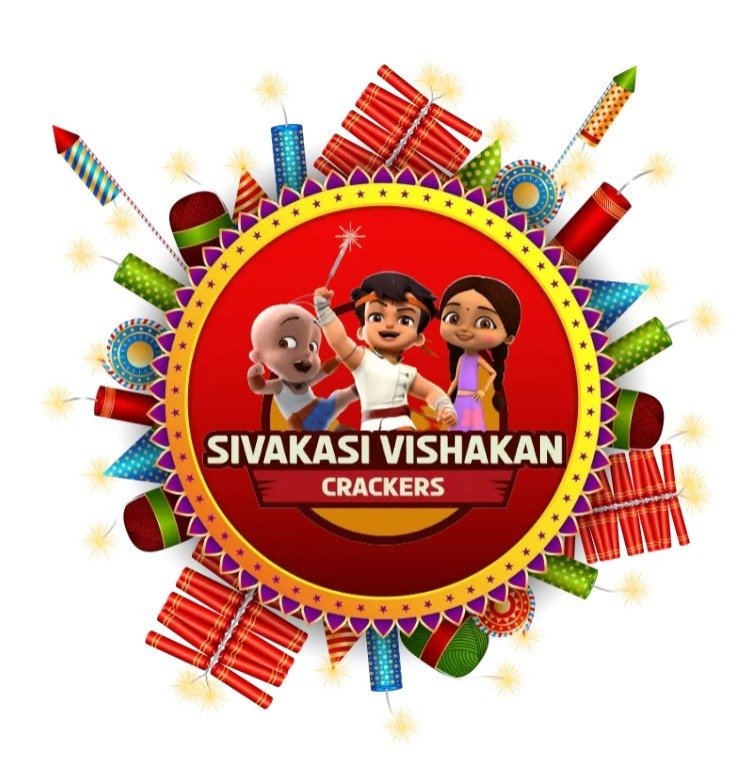 Vishakan Crackers Logo