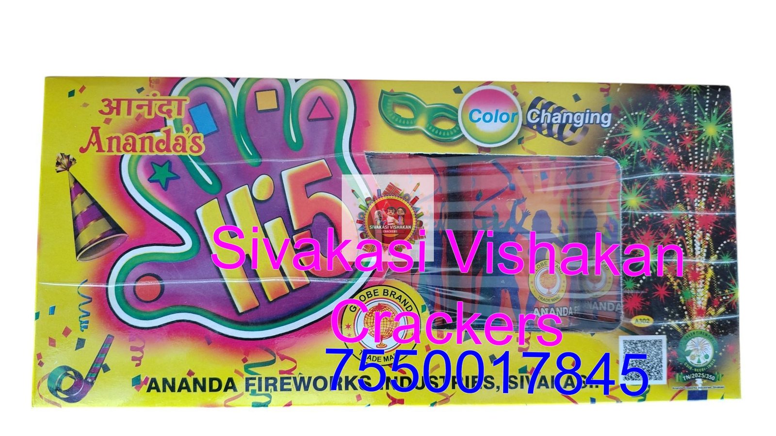 Hi-5 ( Colorful Changing Red to Green)