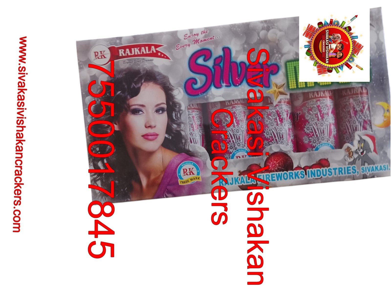 Silver Moon ( Silver Crackling)